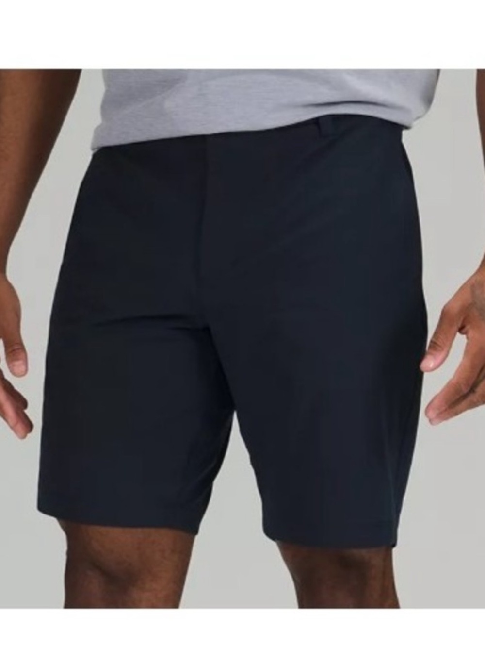Lululemon Commission ABC Shorts 9" Warpstreme Men’s 36 Navy Golf Chino LM7BMIS